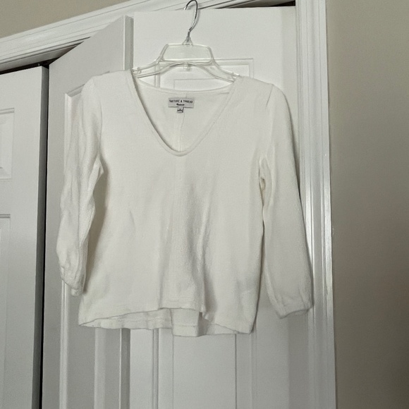 Texture and Thread Top - Picture 1 of 2